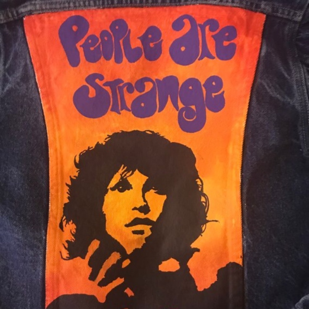 Jim Morrison Doors Vintage Denim Jacket - Picture 4 of 8